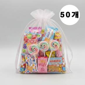 *obday* 선물포장 구디백 답례품 다용도 주머니 망사 파우치