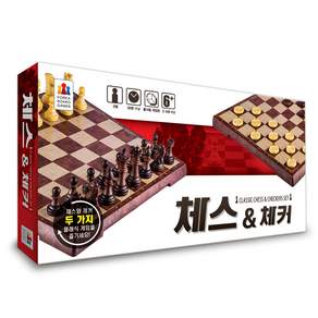 코리아보드게임즈 체스 앤 체커세트