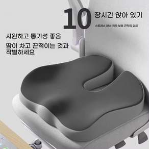Zeviro 기능성 메모리폼 꼬리뼈 방석 사무용 및 자동차용 엉덩이 쿠션