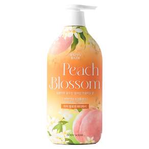 해피바스 피치 블로썸 바디워시 복숭아꽃향
