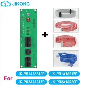 JKBMS Accessorie RS485 CAN 모듈 밸런서 가정용 에너지 인버터 용 4.3 인치 LCD 디스플레이 어댑터 스위치