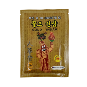 골드 인삼 건강 패드