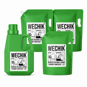 위칙 소독 섬유유연제 1.5L + 소독 섬유유연제 리필 1.7L 3개