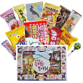 합격기원 과자 선물세트(중) 수험생 응원 수능선물 간식꾸러미 구디백 12종구성