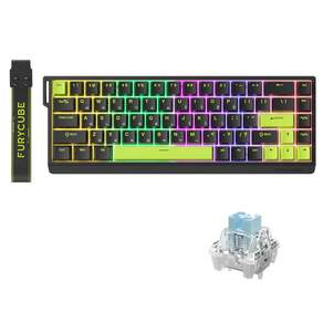 FURYCUBE M68HE 8k 래피드 트리거 자석축 기계식 게이밍키보드 e-sports