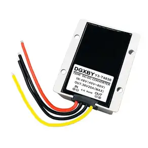 48V~36V 5A 8A 10A 15A 20A DC 스텝다운 전원 공급 모듈 40V~60V~36V DC-DC 레귤레이터 컨버터(48V~36V 15A