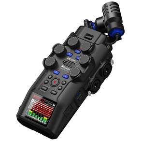 줌 H6 스튜디오 핸디 레코더 32bit 플로트 녹음 16 24bit 전환 가능 6입력