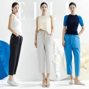 엘르나일론팬츠 [엘르]여성 나일론 팬츠 3종