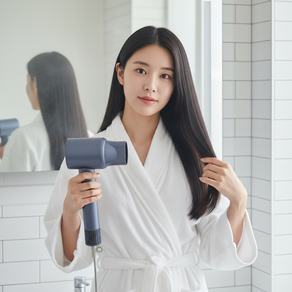 애쯔 드라이기 BLDC 초강풍 항공모터 헤어 드라이어 저소음