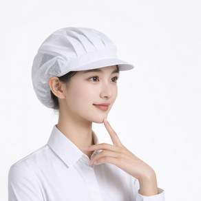 우아한클릭 1+1 반망사 위생모자 주방 조리 모자