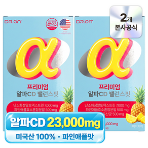 닥터온 프리미엄 알파CD 밸런스핏 HACCP 20포