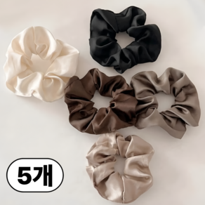 한솔템 5종 곱창 머리끈 스크런치