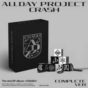 [CD] 올데이프로젝트 (ALLDAY PROJECT) - The 2nd EP Album 'CRASH' [COMPLETE ver.] : 포토북 + 큐브 키링 ...