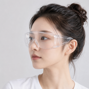 채로이 워터밤 고글 눈보호 보안경 작업용 생활방수 보호안경, 1개, 투명