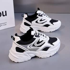LUNATURE 여성 키높이 스니커즈 캐주얼 편안한 워킹화 5cm