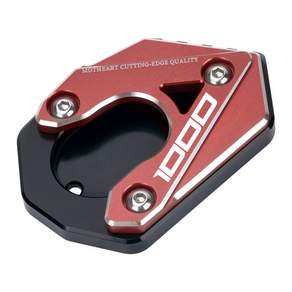 Z1000 10-16 Z1000R 17-20 Z1000SX 2015 Z1000 Z1000R Z1000SX 오토바이 액세서리 용 오토바이 킥 스탠드 패드