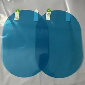호환2Pcs 자동차 방수 필름 사이드 미러 보호 비 안티 안개 멤브레인 스티커 액세서리