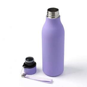 후니드림 스텐 보온병 550ml 퍼플 차텀블러 산악용보온병 커피물통