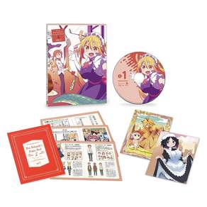 고바야시 씨의 메이드 드래곤 S 1 [초회 Blu-ray] (특전 없음)