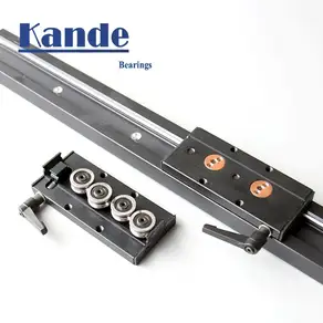 블랙 내장 이중 축 선형 가이드 38mm SGR15N 롤러 슬라이드 1세트: 1 SGB15N 블록 및 SGR15N 가이드 CNC 목공