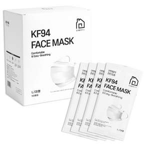 집생활연구소 덴탈형 마스크 대형 KF94 개별포장