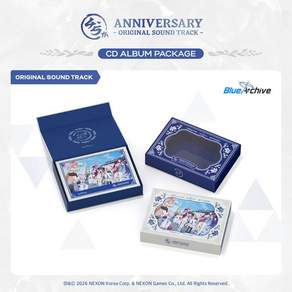 핫트랙스 O.S.T - 블루 아카이브 4.5주년 기념 [BLUE ARCHIVE] [CD ALBUM PACKAGE VER]