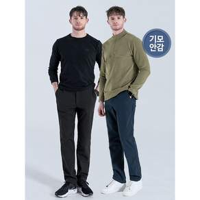 마운틴벨리 남성 기모 본딩 100D 스판 데일리 팬츠