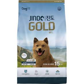 도그랑 전연령 강아지 진도 골드 건식사료 닭 15kg 1개