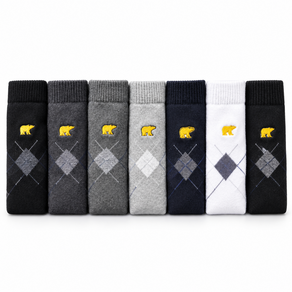 JACK NICKLAUS 남성 정장양말7족 FREE SIZE