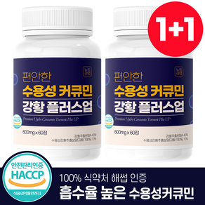 뉴트라업 수용성 커큐민 강황 플러스업 식약청인증 HACCP [유통기한 임박 26년 11월]