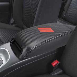 CEBAT 센터 콘솔 암레스트 박스 커버 긁힘 방지 가죽 자동차 중앙 보호 패드 실내 장식 액세서리 Dodge Charger 2011-2023 및 Chrysler 300