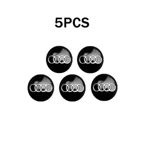 2/5/10개입 14mm 자동차 키 스티커 아우디 S라인 A3 A4 A6 C6 B8 8P Q3 B7 A5 A1 C5 8V Q5 B6 B9 RS Q7 A7