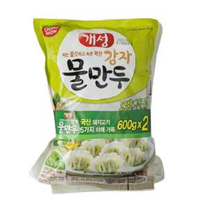 개성 만두 동원 감자 물만두 600Gx2입