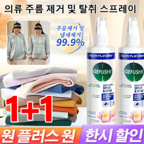 1+1 의류 주름 제거 및 스프레이 의류 스프레이 섬유제 다기능 의류 케어 스프레이
