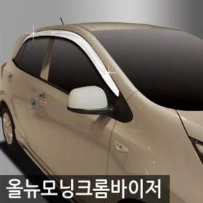진흥 올뉴모닝 (17~현재) 크롬 도어 바이저 4P/D697 doi651nE