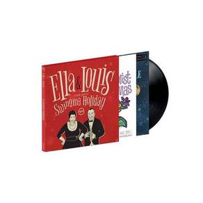 (수입 LP) Ella & Louis Wish You A Swinging Holiday 2 LP in Slip Case Vinyl Records