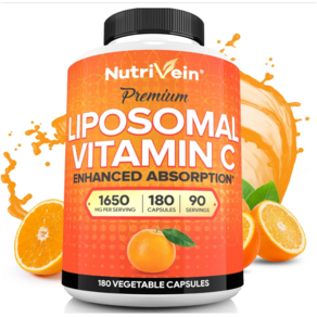 뉴트리베인 리포조말 비타민C 1600mg 180캡슐 Liposomal Vitamin C