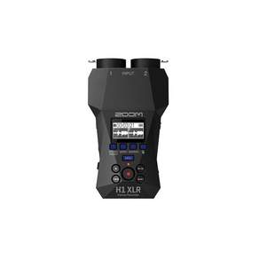 Zoom H1 XLR 2채널 레코더 음악가 영화 제작자 및 팟캐스터용 XLR/TRS 잠금 입력 2개 3.5mm 스테레오 마이크/라인 32비트 플로트 포함 101611