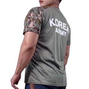 로카 투톤 반팔티 3d쿨론 밀리터리 군인 군대 남자 쿨론 시원한 티셔츠
