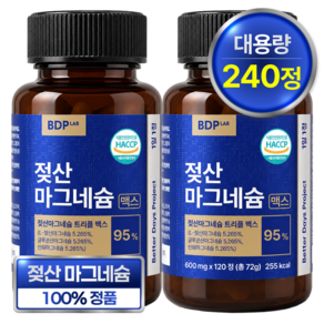 [정품] 젖산 마그네슘 100%식약청인증 시설 제조 비디피랩