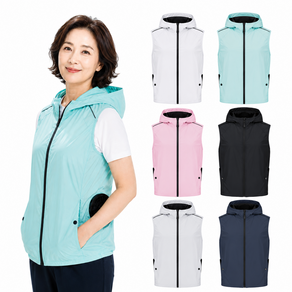 26년 여성 여자 여성용 선풍기조끼 아이스조끼 쿨링 냉감 냉방 주방 농사 야외 배터리 포함