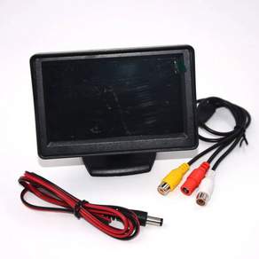 17 ODEGREE 화물차 후방카메라 모니터 주차 후방 보기 역방향 카메라 TFT LCD