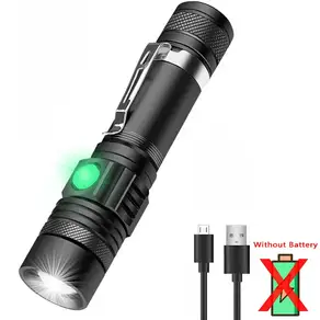 가장 강력한 XHP99-9core LED 손전등 전술 방수 토치 3 가지 모드 XHP90 줌 가능 사냥 캠핑 램프 사용 2665