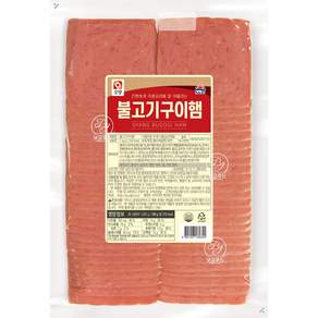 사조오양 불고기구이햄 1kg / 냉장 슬라이스햄
