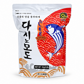 새마원 혼다시 가쓰오다시 1kg 업소용 다시노모도 가쓰오부시