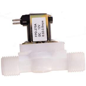 밸브스위치 12V 24V 220V 수도관 물제어 자동 잠금 수도 물 버튼 밸브 관 스위치 dew227gc