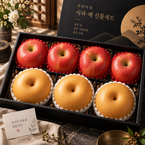 [백화점납품] 임직원선물용 최상급 사과 배 선물세트