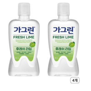 가그린 후레쉬라임 구강청결제