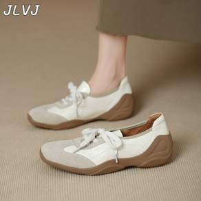 JLVJ 여성 운동화 발편한 스니커즈 슬립온 데일리 캐주얼 신발