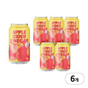 클룹 애사비소다 오리지널, 350ml, 6개 - 기타탄산음료